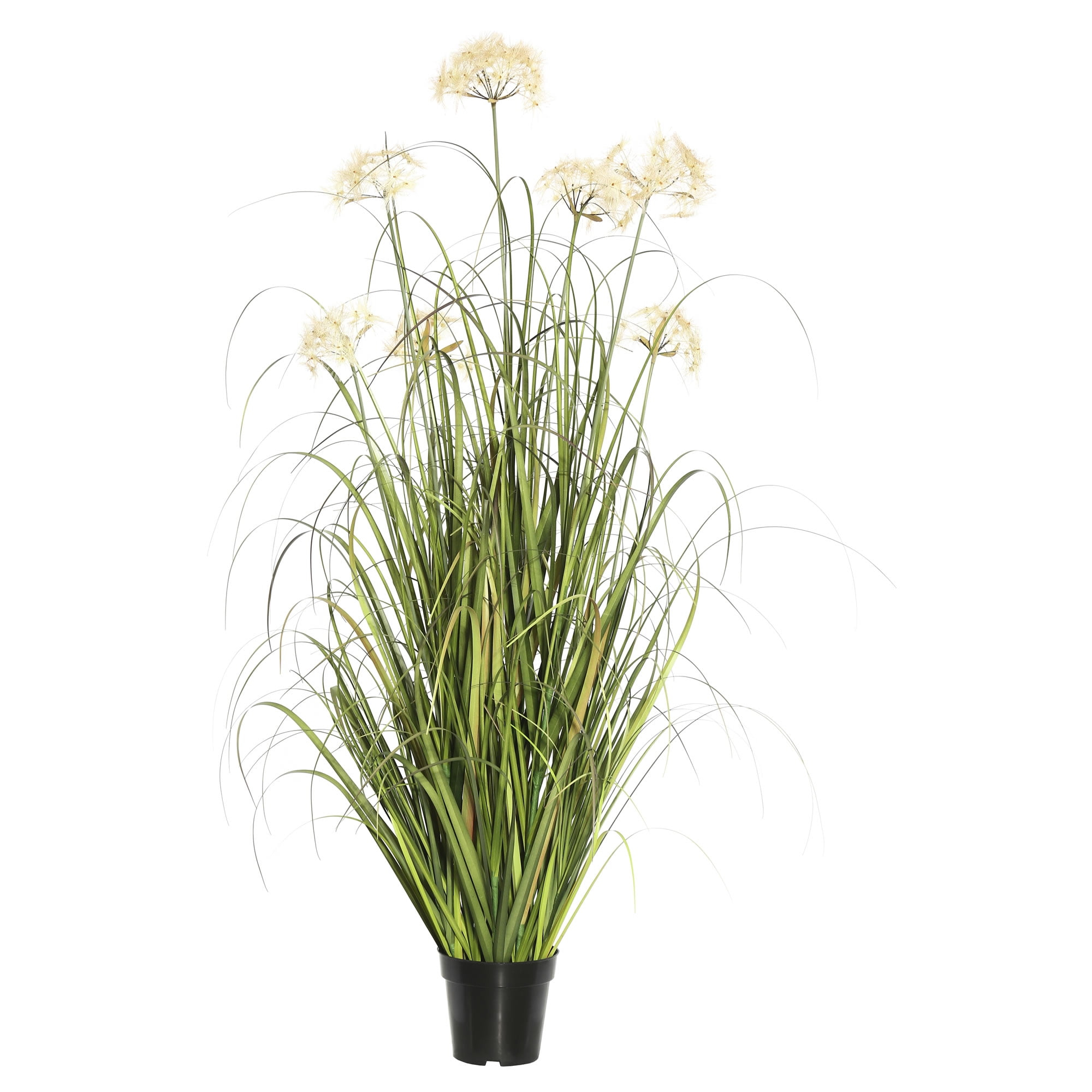 Vickerman 60" Artificial Potted Green Grass.
