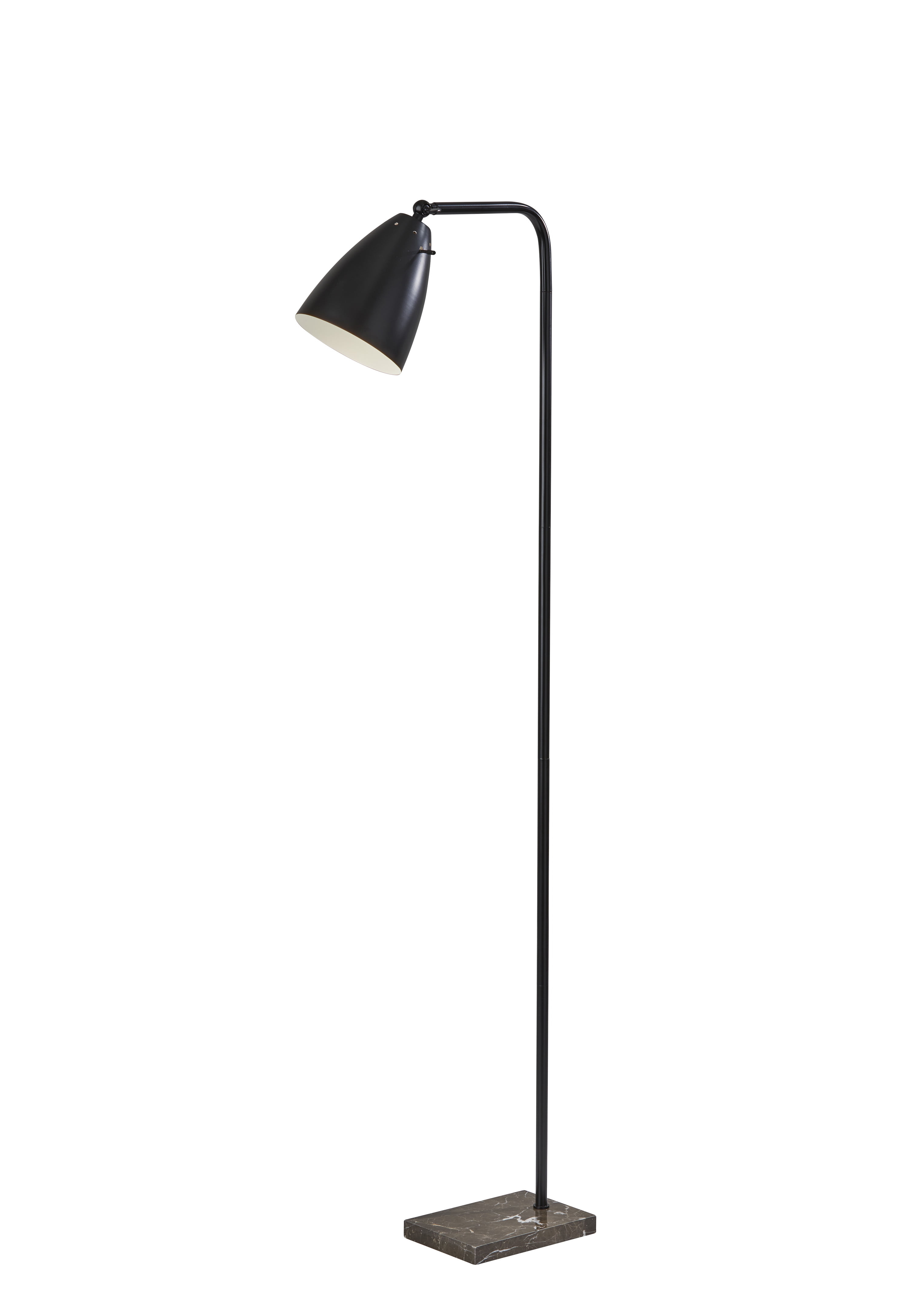 Vincent Floor Lamp in Matte Black Finish