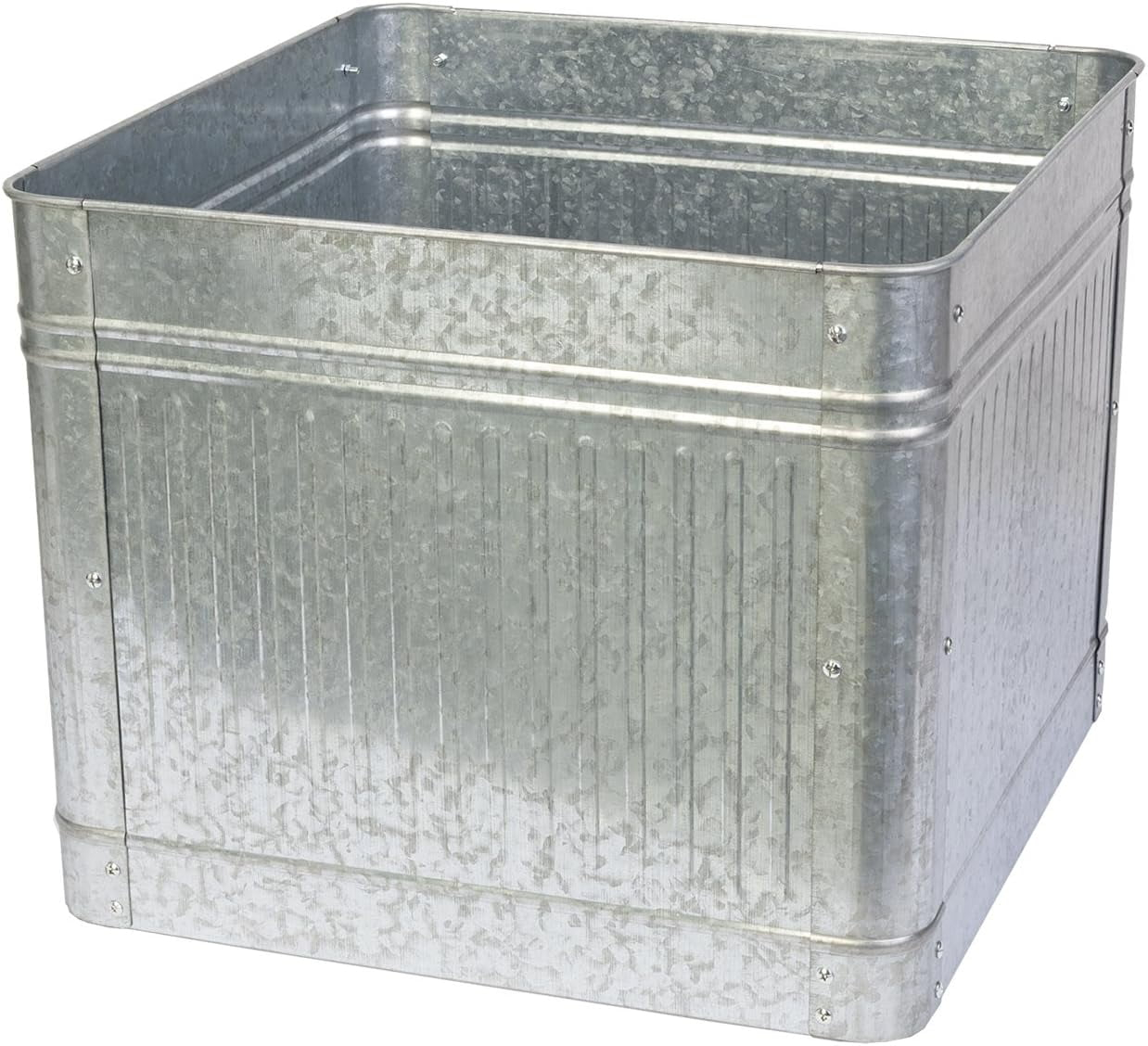 Wension Vintage Square Raised Garden Bed Planter