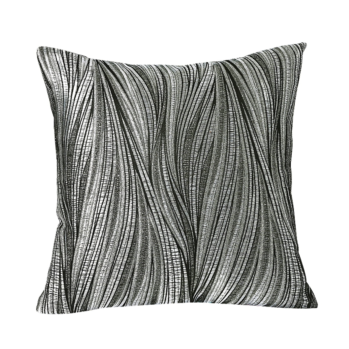 Violet Linen Reversible Throw Pillow