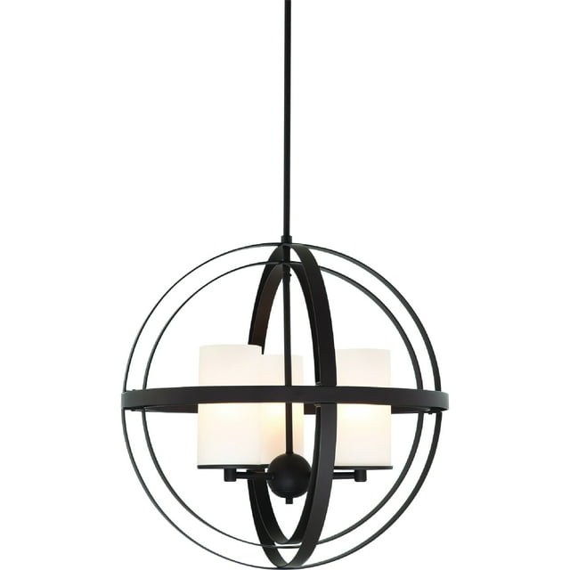 Volume Lighting 3-Light Indoor Antique Bronze Sphere