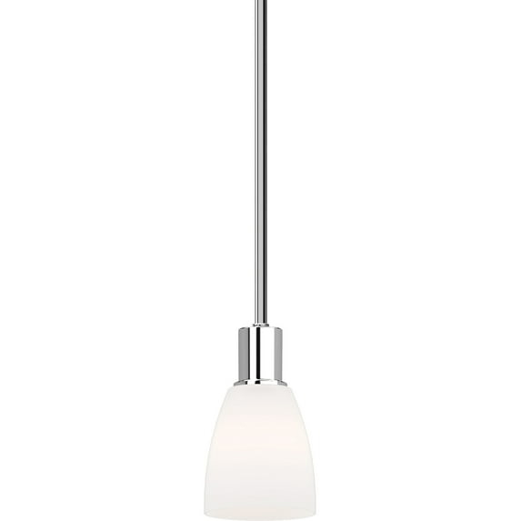 Volume Lighting 5711 Concord 1 Light 4" Wide Mini Pendant - Nickel