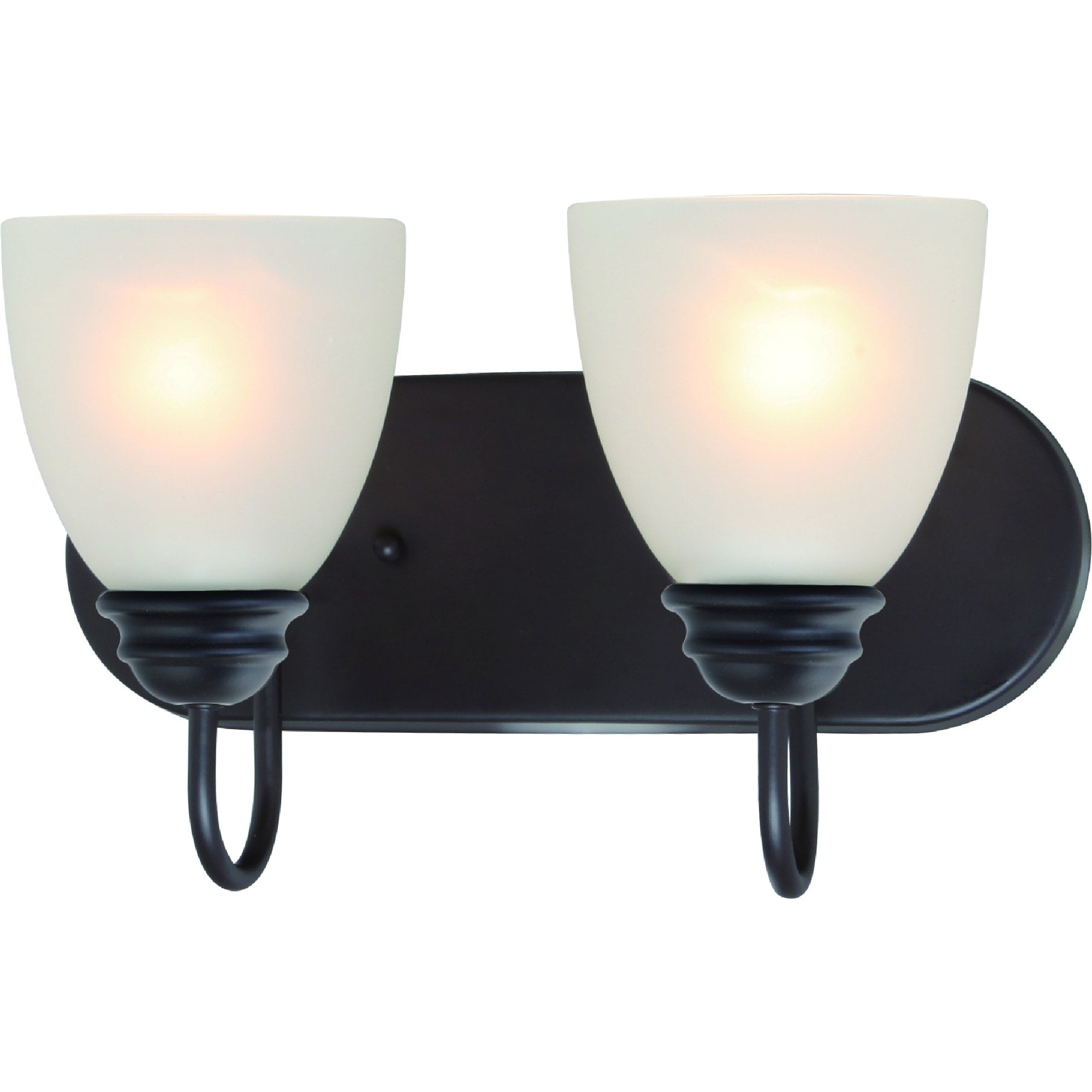 Volume Lighting  Mari 2-Light Indoor Antique Bronze Sconce Vanity