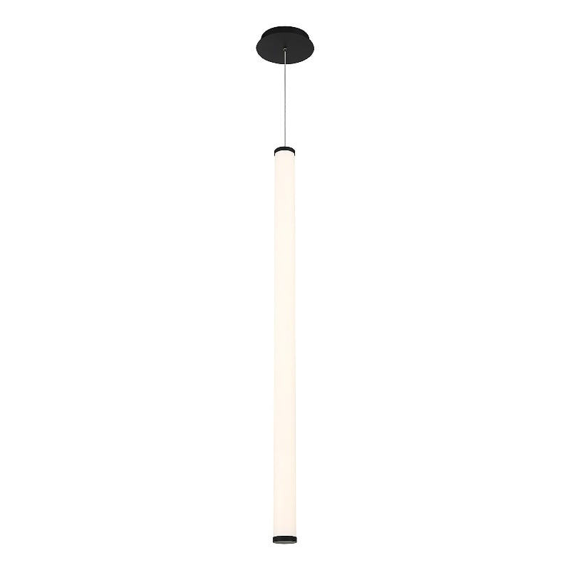 WAC Lighting Flare 45" LED 3000K Contemporary Aluminum Linear Pendant in Black