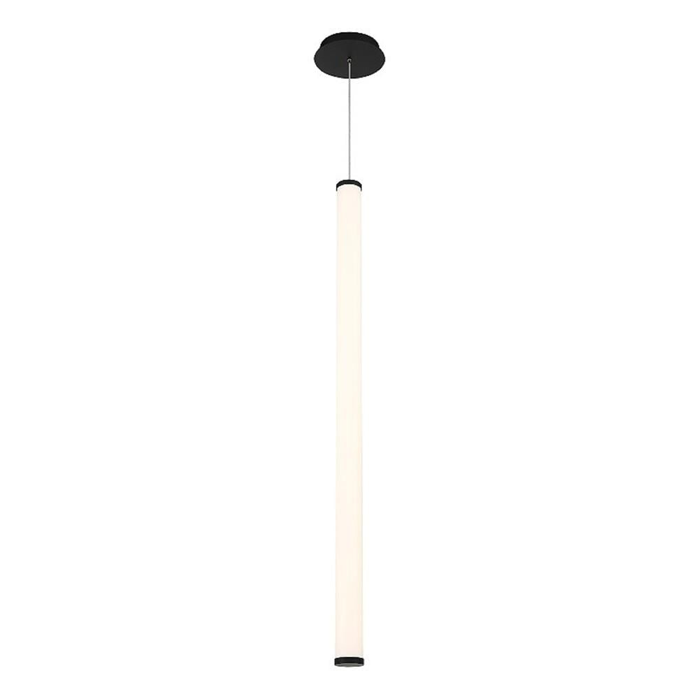 WAC Lighting Flare 45" LED 3000K Contemporary Aluminum Linear Pendant in Black
