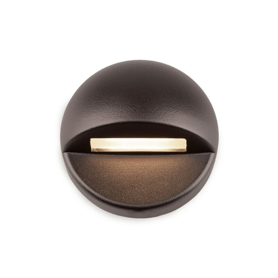 WAC Landscape Lighting Bronze On Brass Low Voltage Metal Deck Light