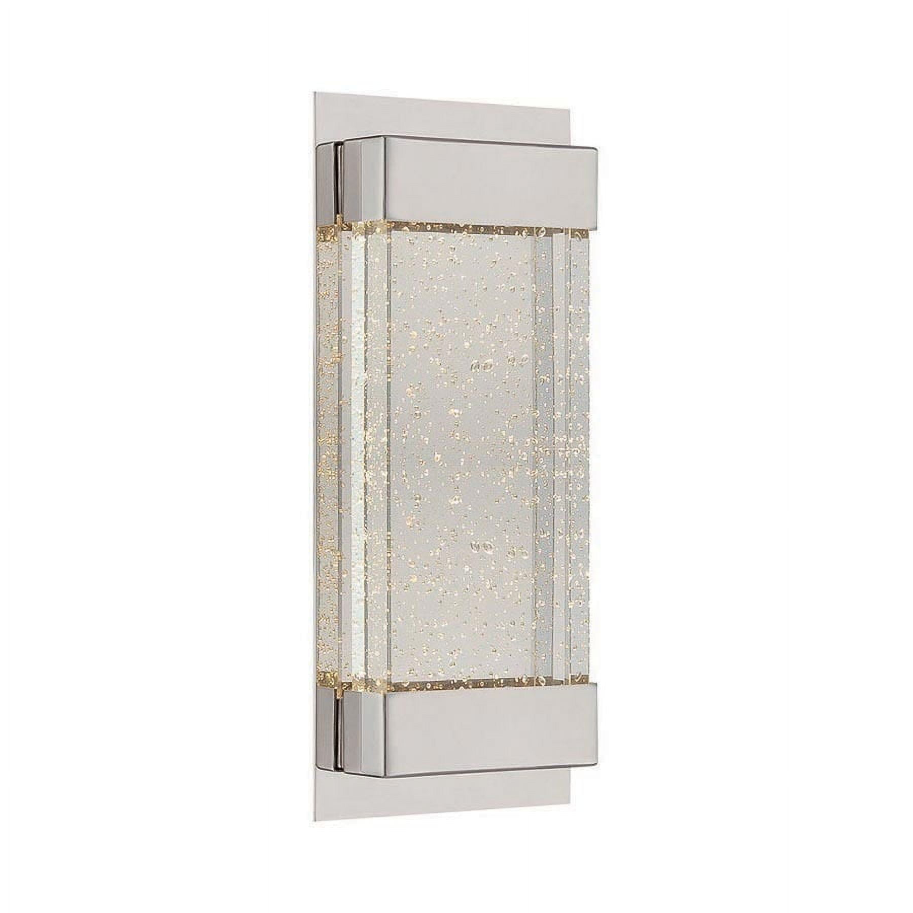 WAC Lighting Mythical 13" 1-Light LED 3000K Aluminum Wall Sconce in Nickel