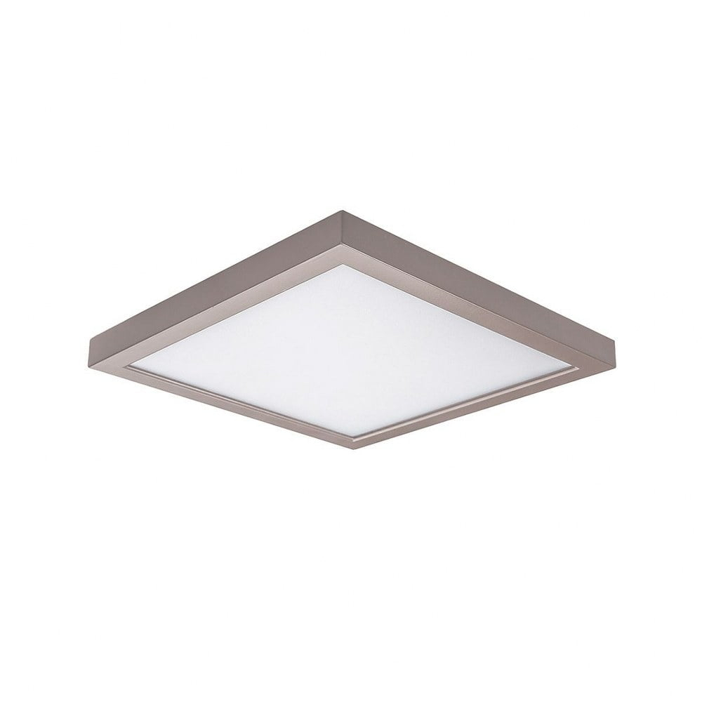 WAC Lighting Cuadrado 5" 1 Luz 3500K Energy Star Montaje Empotrado de Aluminio en Níquel