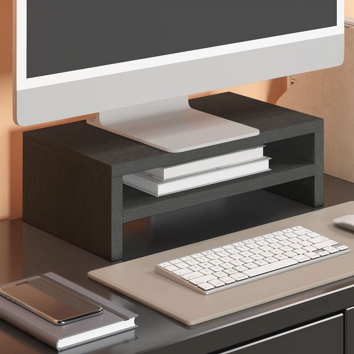 Way Basics 2-Shelf Monitor Riser