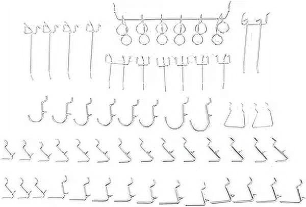 WEN Pegboard Accessory Kit, 50-Piece