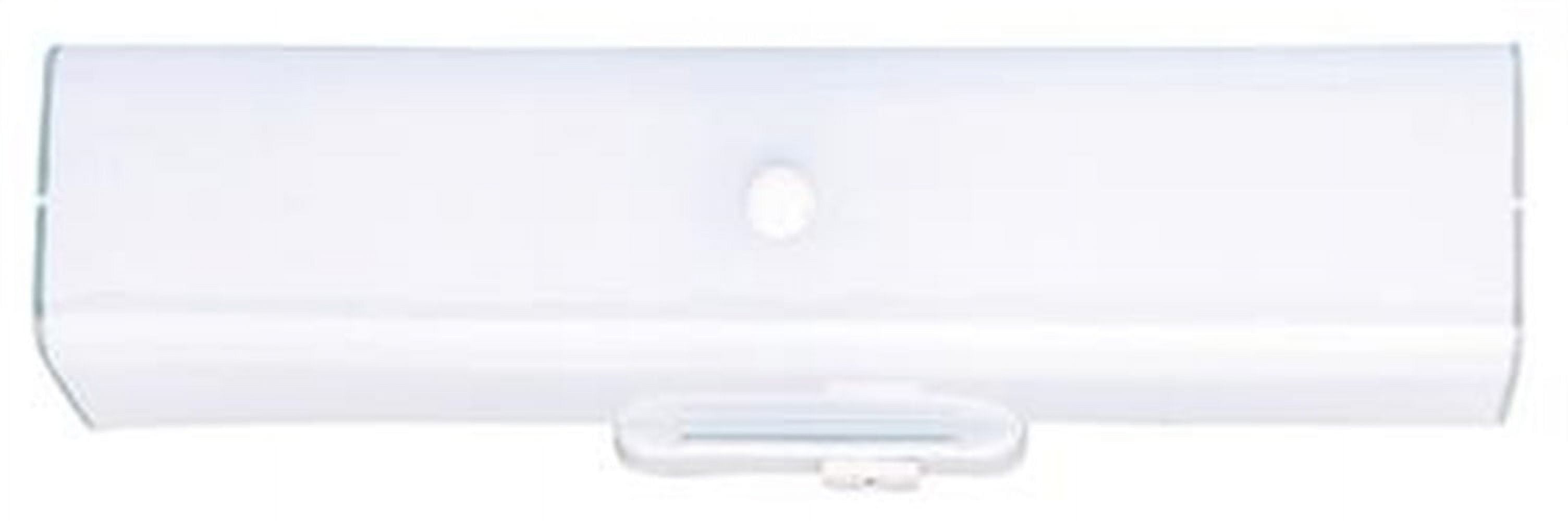 Westinghouse White 2 lights Incandescent Bathroom Channel Fixture Wall Mount