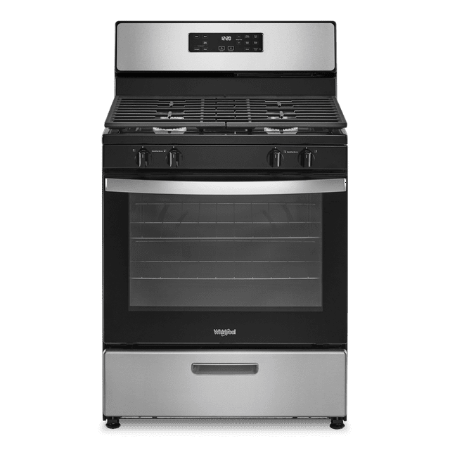 WHIRLPOOL WFG320M0MS 30" FREE STANDING GAS RANGE Stainless Steel