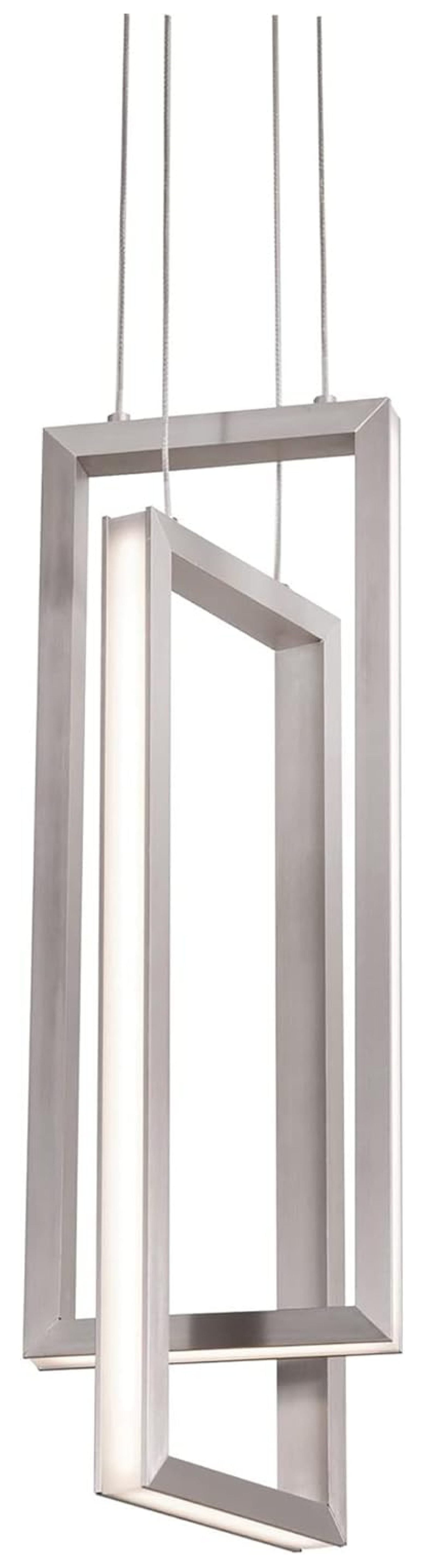 AFX - Cole - 2 Light Pendant-Satin Nickel Finish