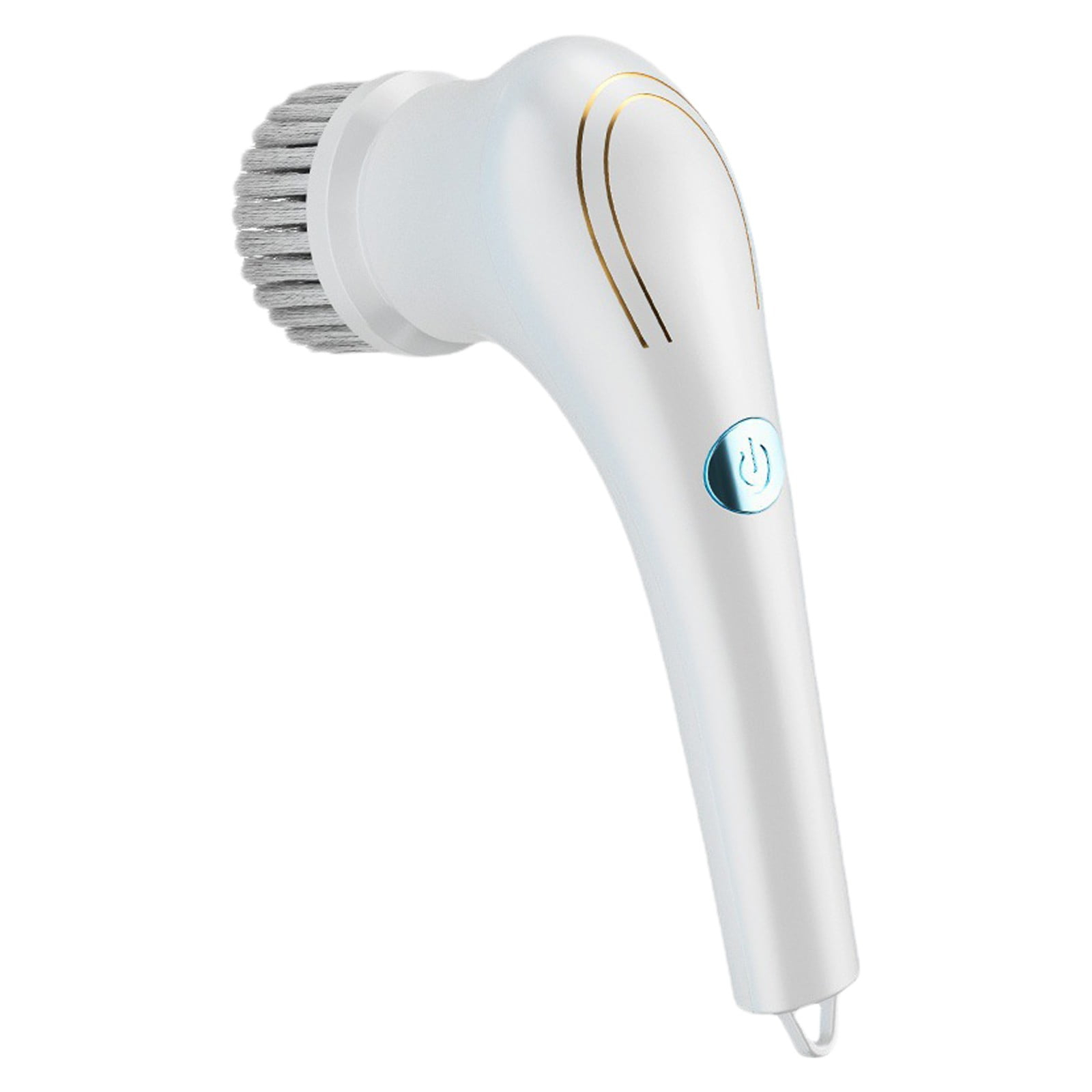 WYQLFSB Cordless Electric Spin Scrubberwith 5 Replaceable Heads Multifunctional Automatic Telescopic Handheld Cordless Clean Brush Smart Floor Scrubber Mop Electric Cleaning Brush