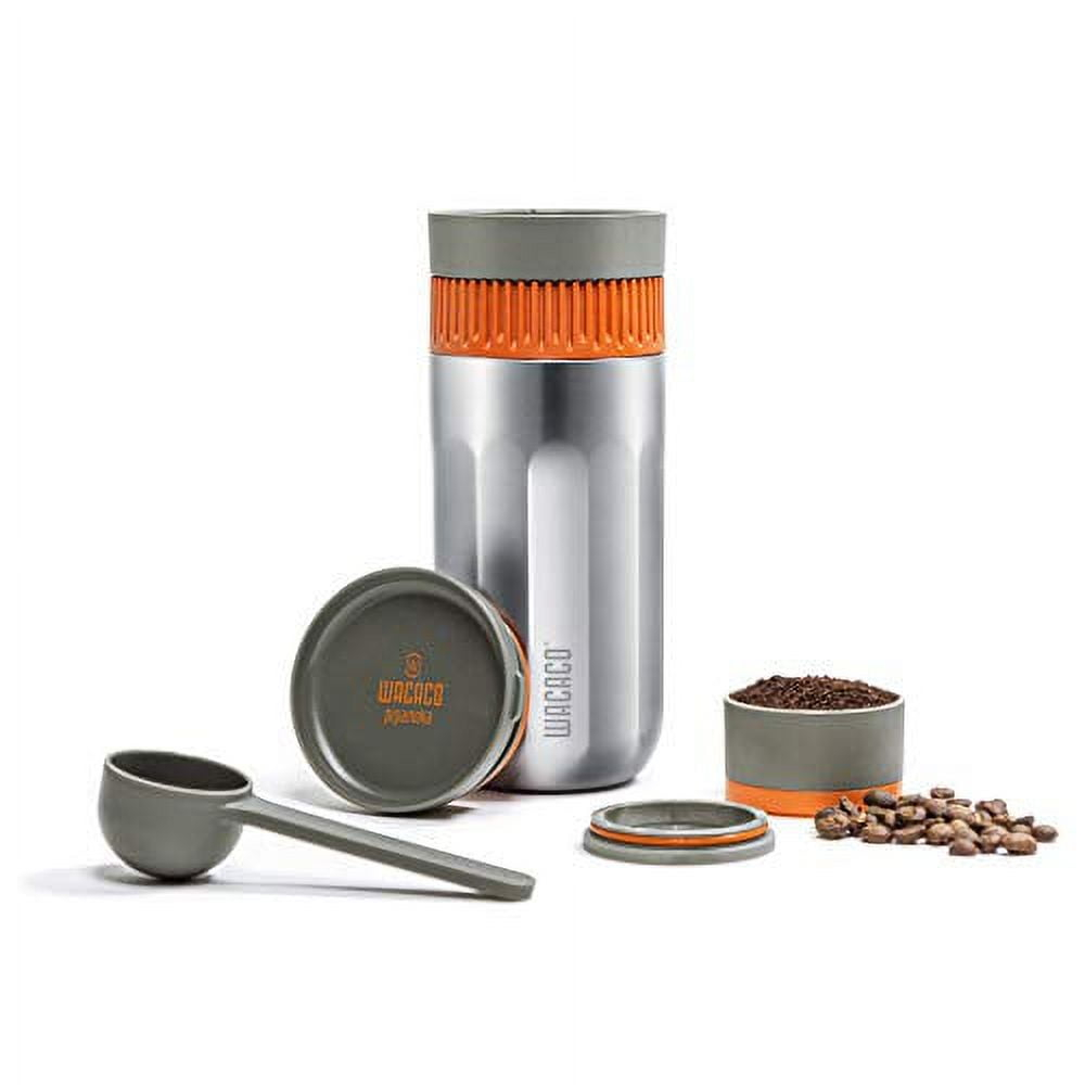 Wacaco Vacuum Pressured Single Serve Stainless Steel Mug Coffee Maker