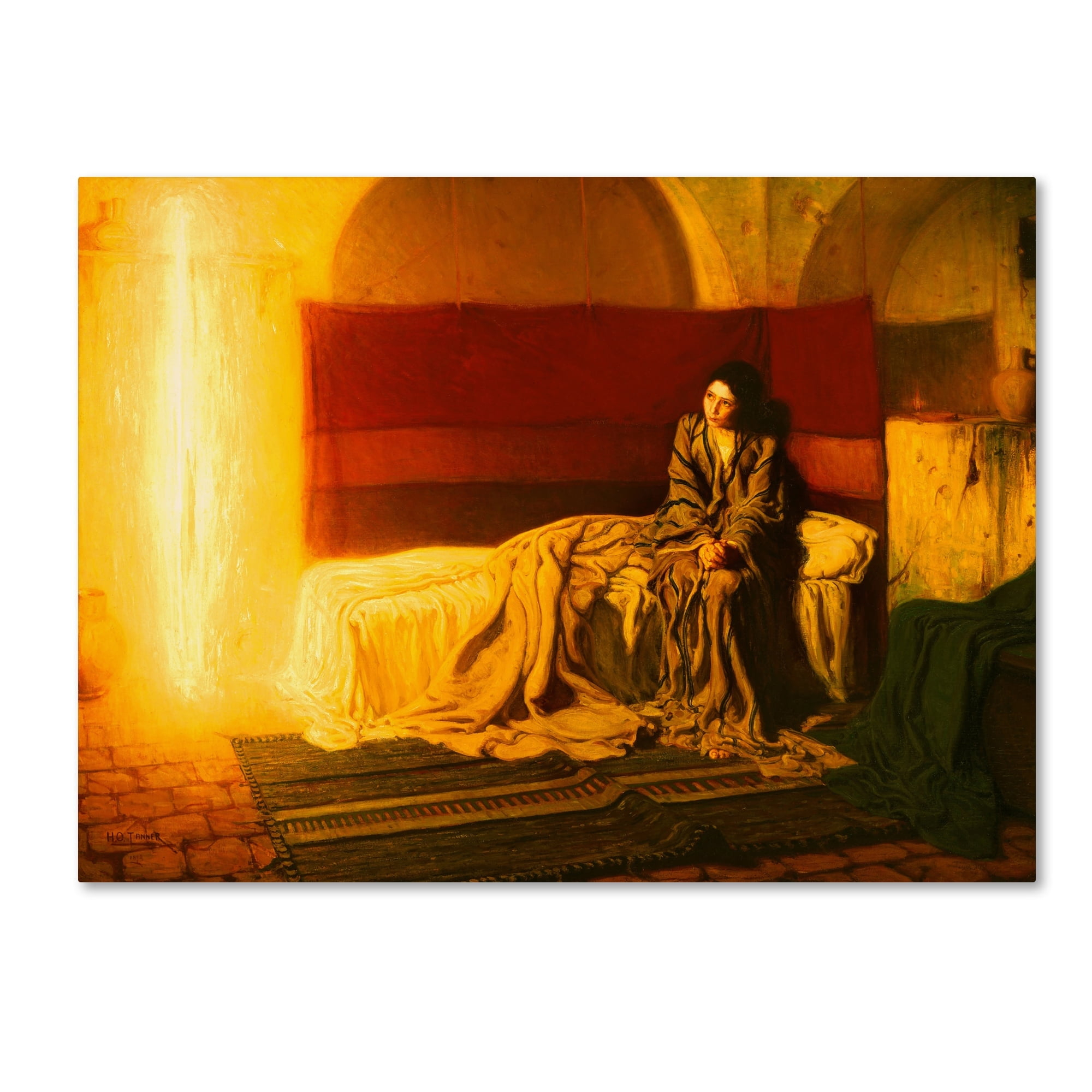 Henry Ossawa Tanner 'The Annunciation' Canvas Art