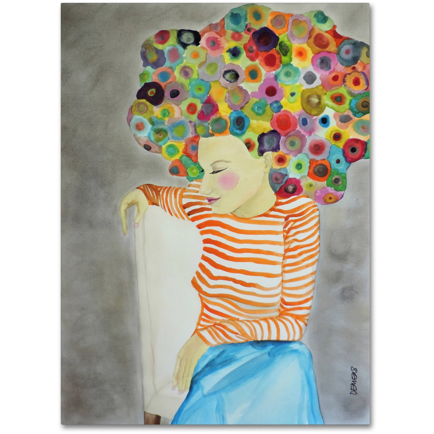 Sylvie Demers 'Marion' Canvas Art