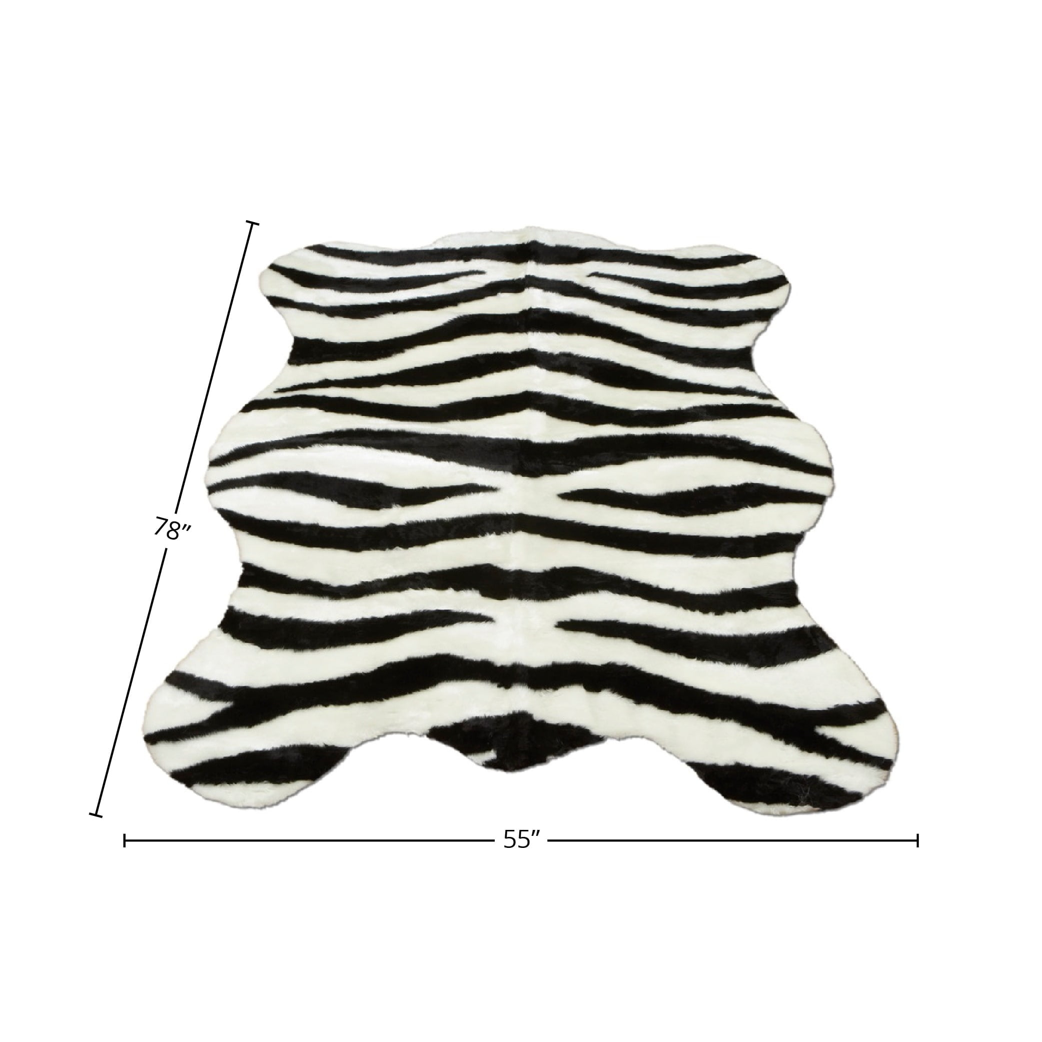 Mercer41 Zebra Bold Stripe Area Rug
