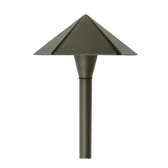 Cardon Lighting Light Bronze Low Voltage Integrated LED Solid Cast Brass Path Way Light Kit