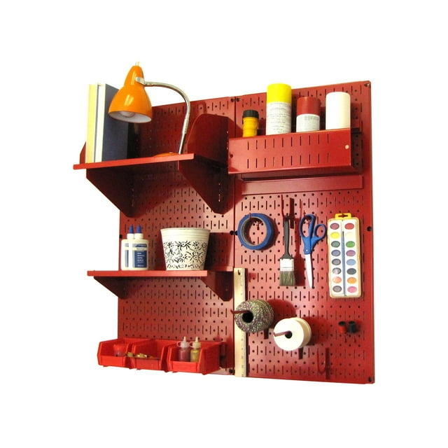 Hobby Craft Pegboard Organizer Storage Kit