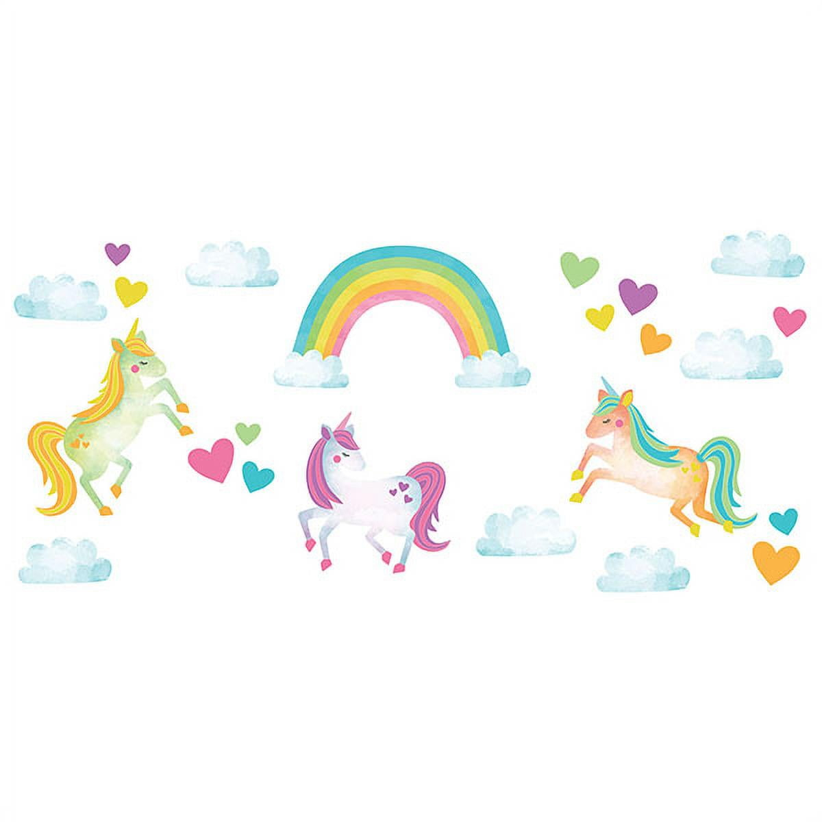 WallPops One Love Unicorns Wall Art Kit