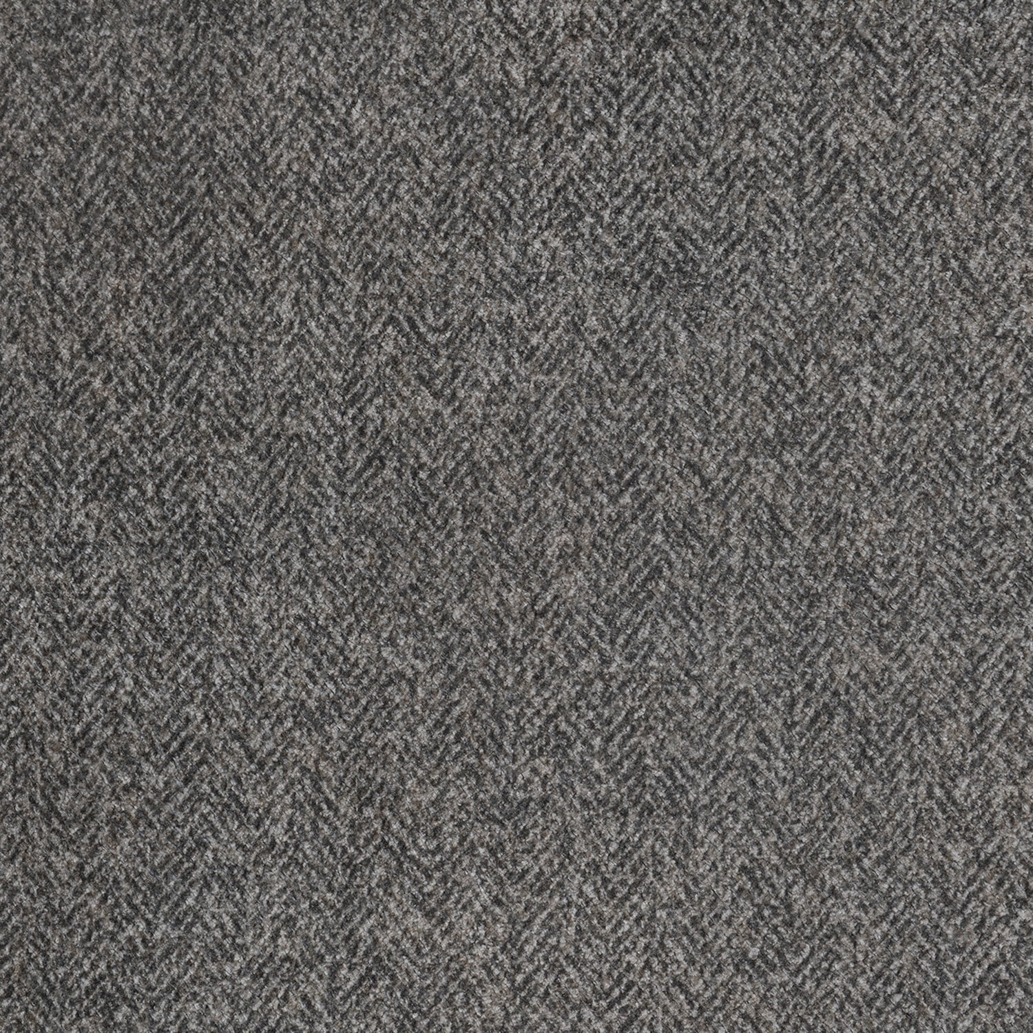 Wallace & Bay Bright Charcoal Tweed and Faux Leather Sectional with Cozy Fabrics And Deep Seating