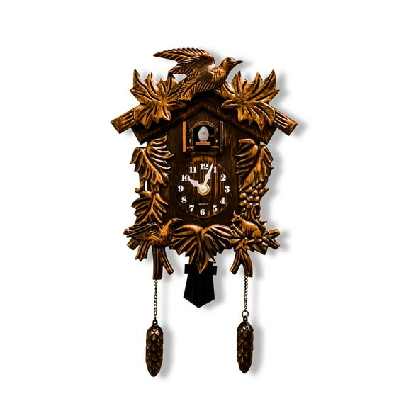 Walplus 14.2" x 4" Quartz Cuckoo Clocks