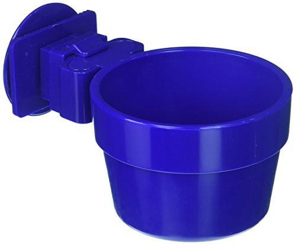 Ware Plastic Slide-N-Lock Small Pet Crock, 10 Ounce, Assorted Colors (1 Pack)