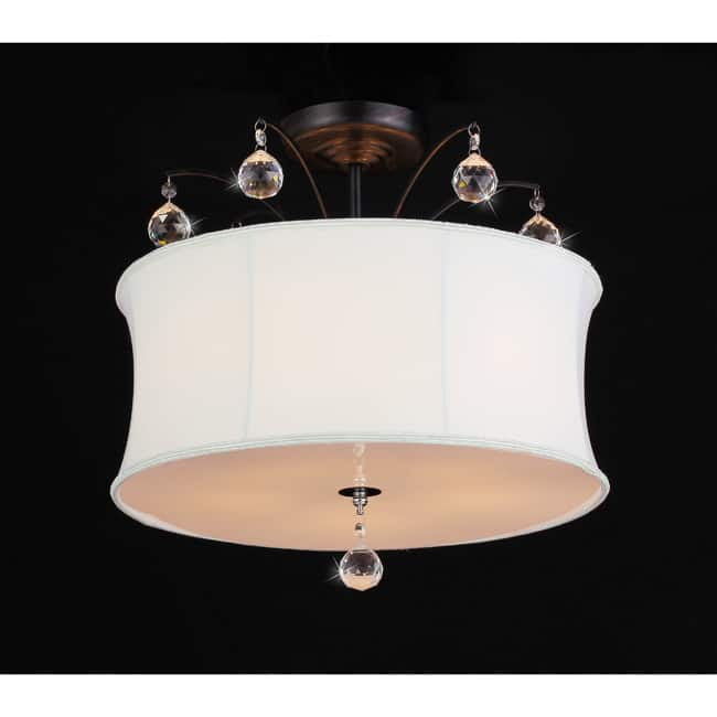 Warehouse of Tiffany Crystal Fountain Pendant Lamp