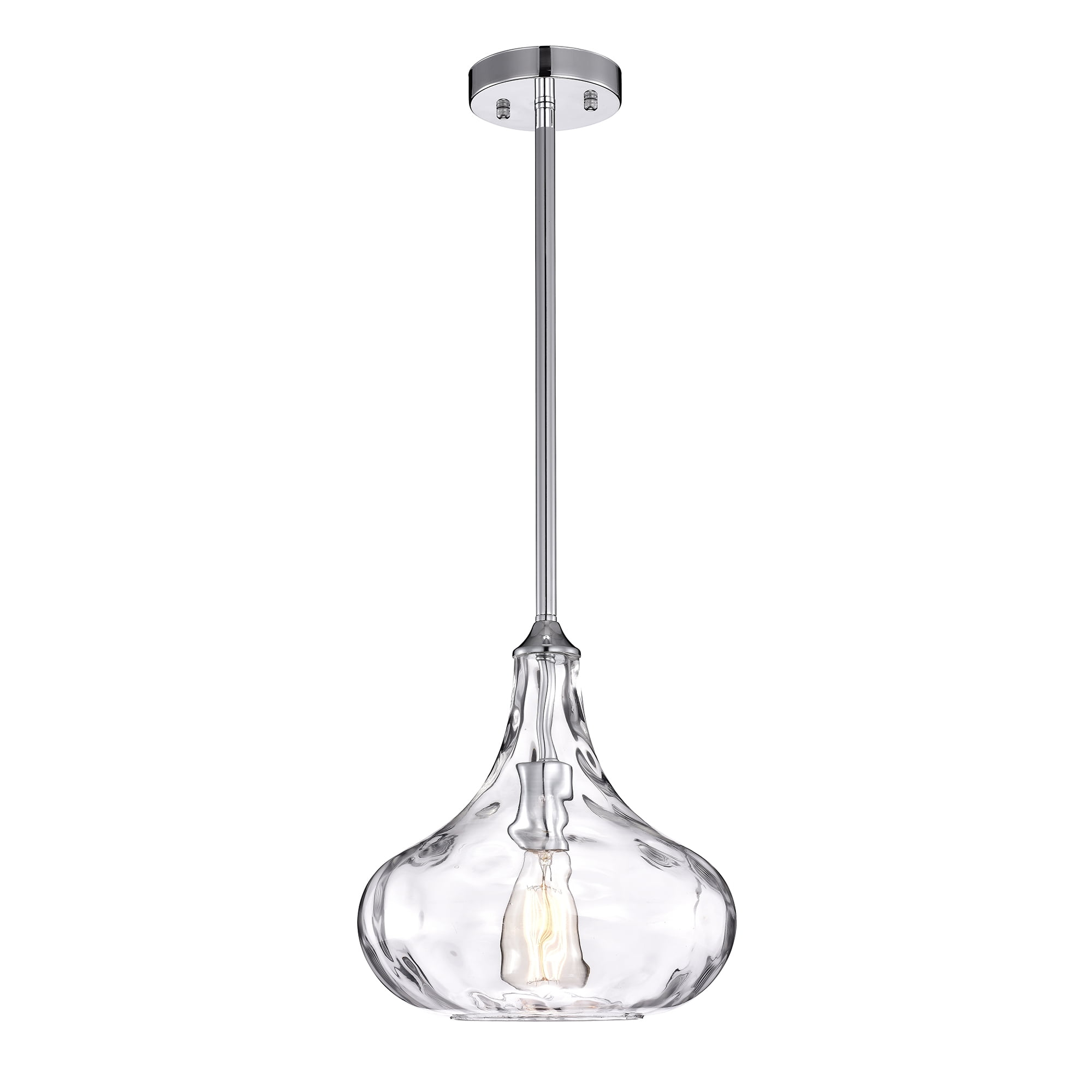 Warehouse of Tiffany Enielle Single Light Polished Chrome Pendant