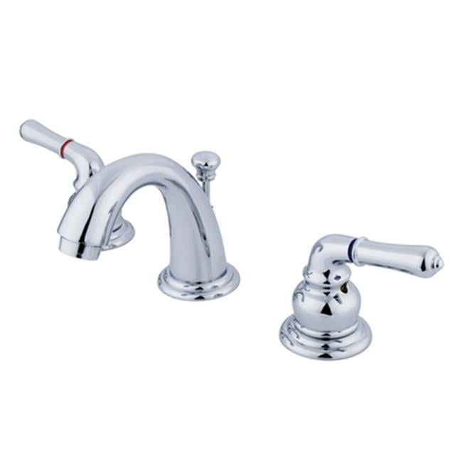 Kingston Brass GKB911 Magellan Widespread Bathroom Faucet, Polished Chrome