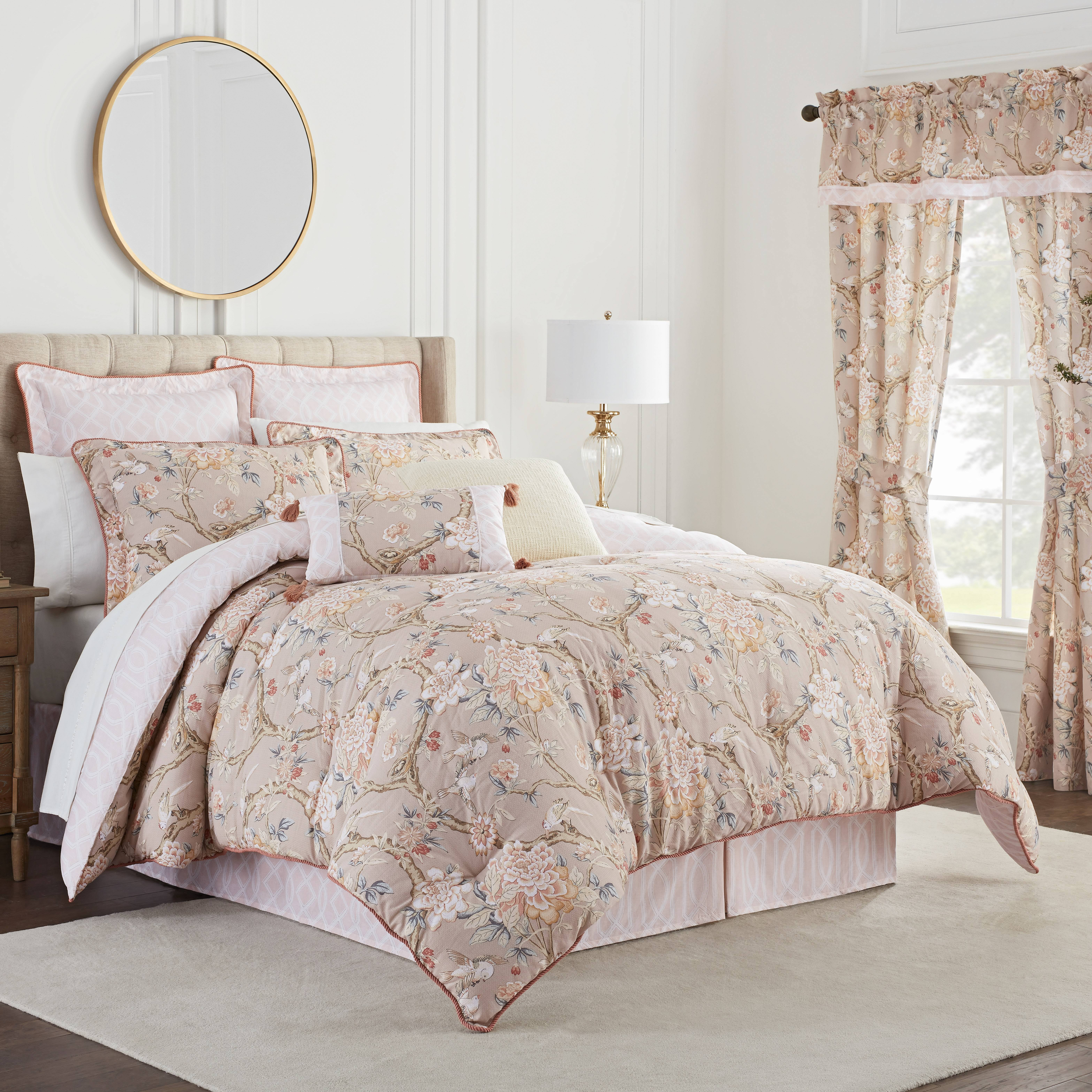 Waverly Mudan 14x20 Dec Pillow - Taupe