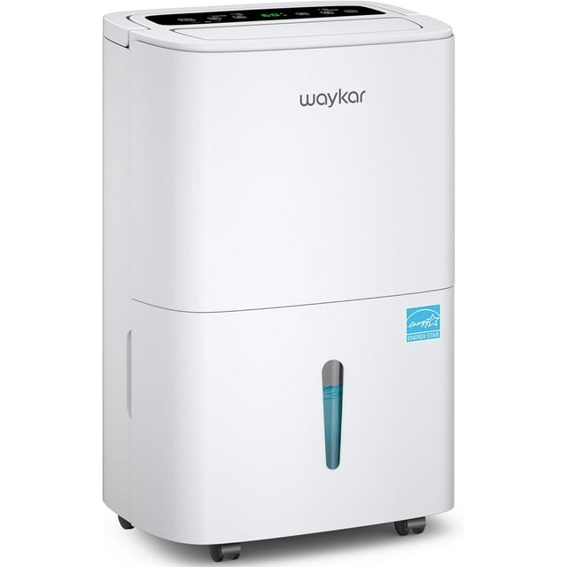 Waykar  7000 Sq. Ft Dehumidifier for Home and Basement,150 Pints Off-White