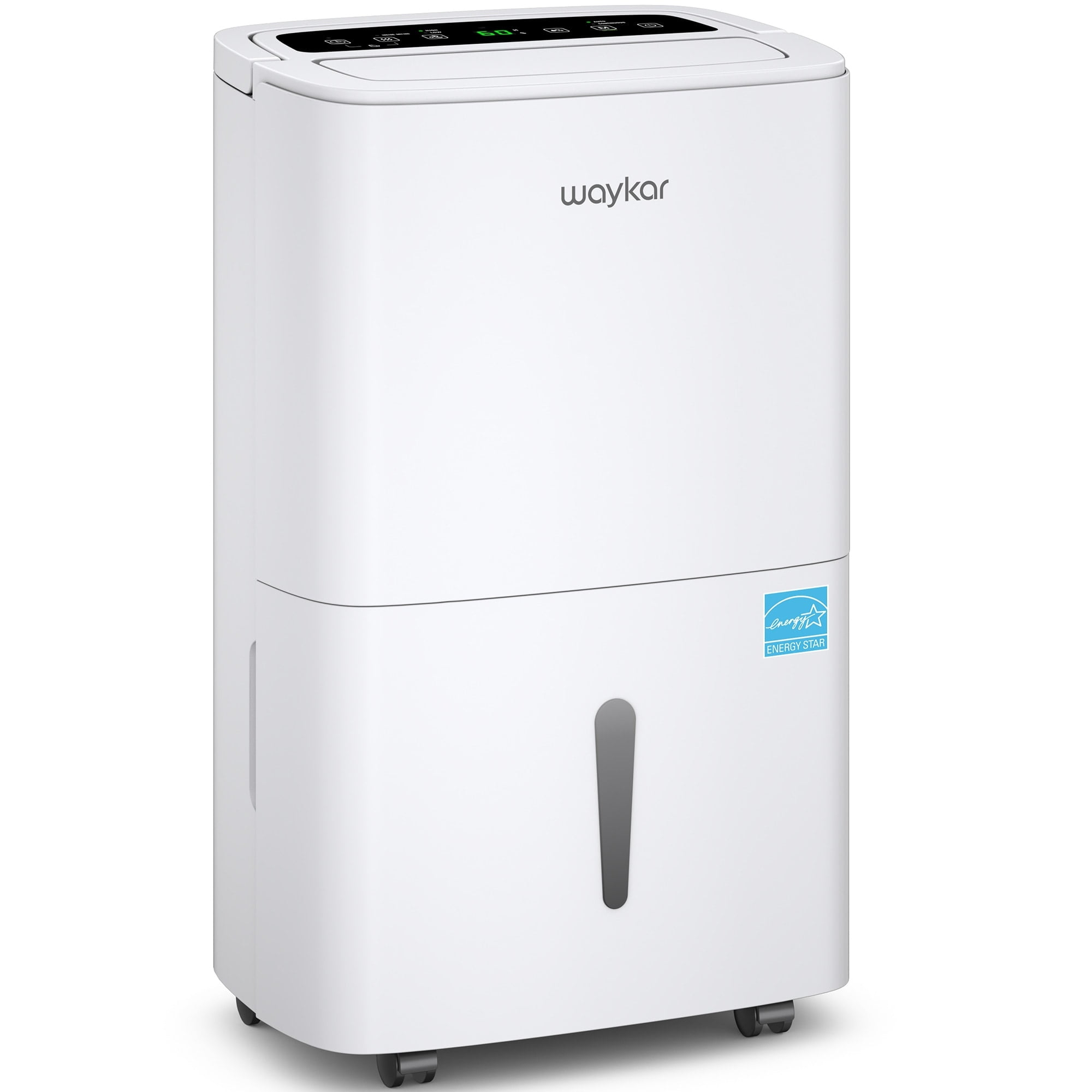 Waykar  7000 Sq. Ft Dehumidifier for Home and Basement,150 Pints Off-White