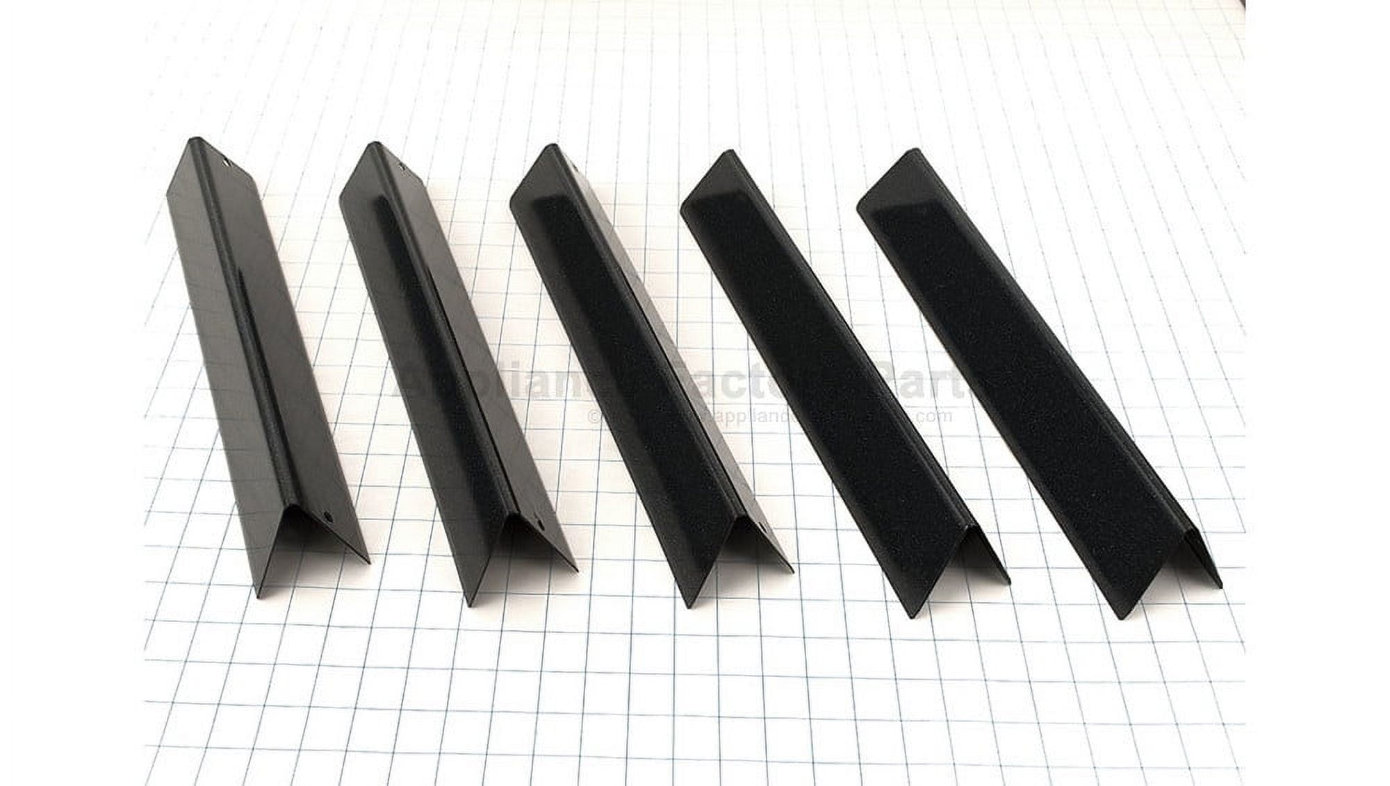 Weber Weber Replacement Flavorizer Bars, 17.5", For Genesis 300 Series (front-mounted Control Panel), Porcelain-enameled Steel (Set of 5)