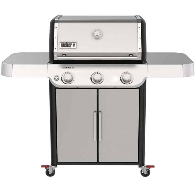 Weber Genesis S-315 3 Burner Liquid Propane Grill Stainless Steel