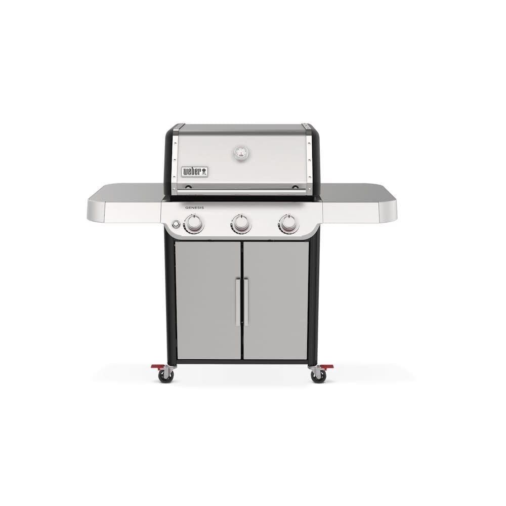 Weber Genesis S-315 3 Burner Liquid Propane Grill Stainless Steel