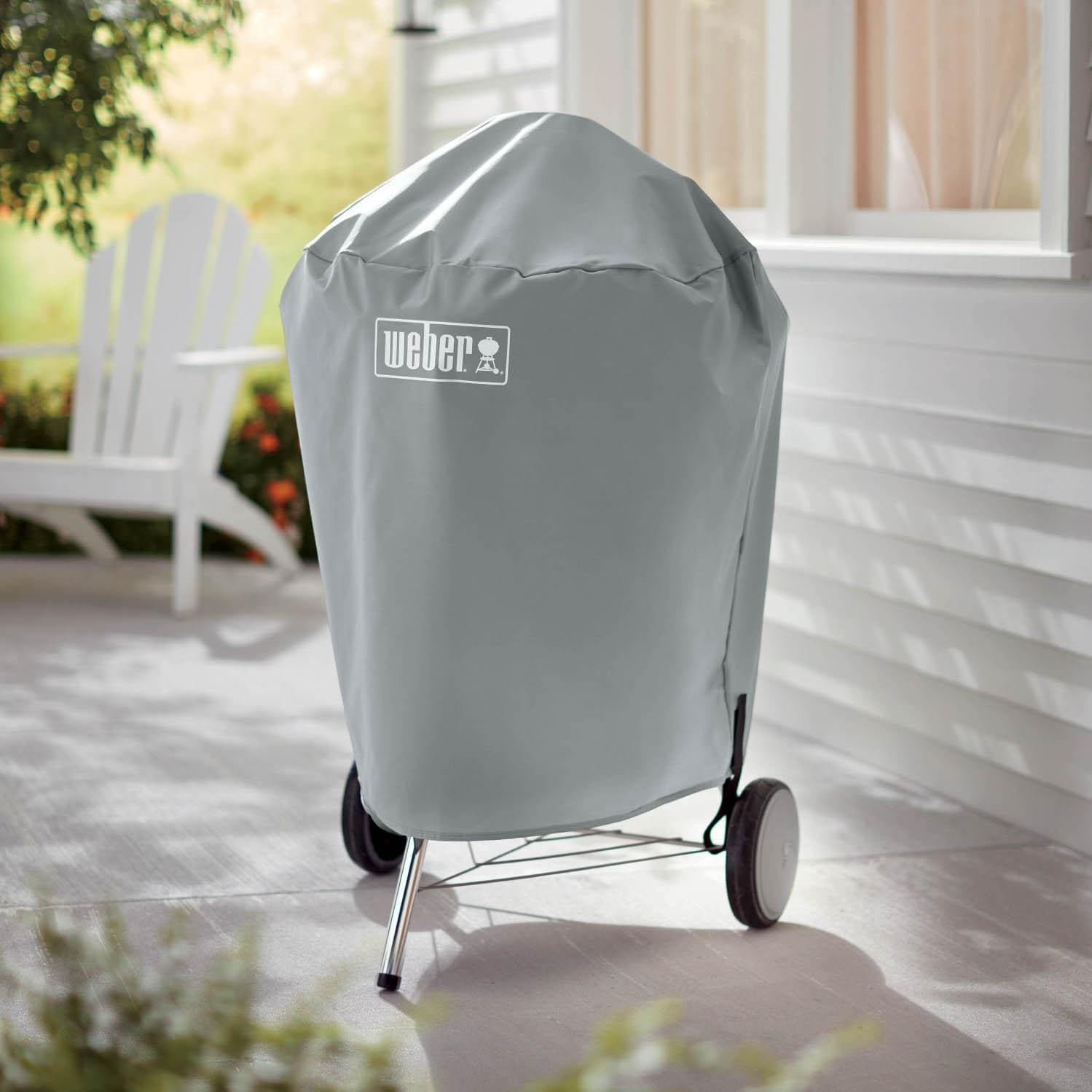 Weber 7176 Charcoal Kettle Grill Cover For Weber 22-Inch Grills