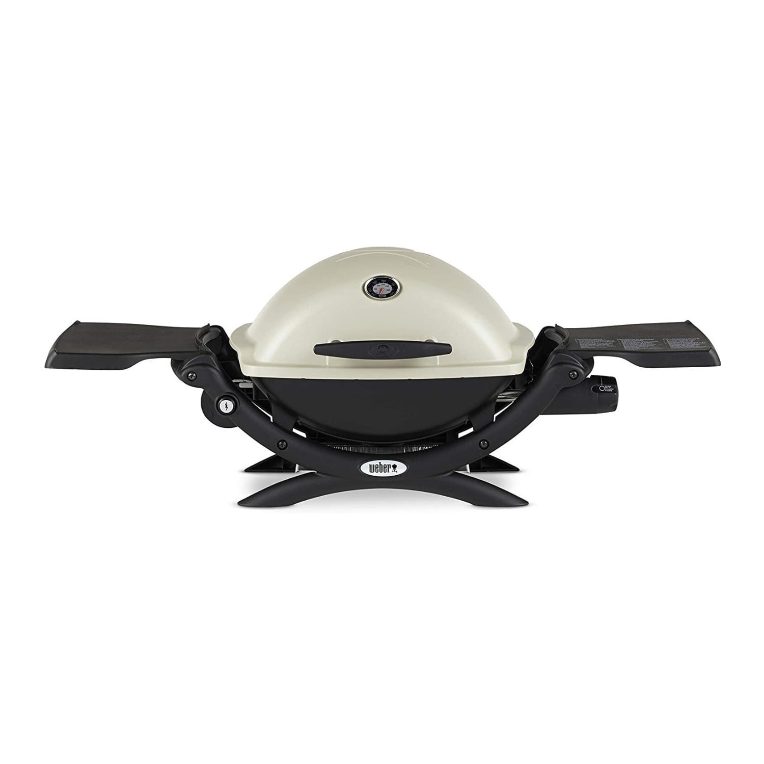 Weber Q1200 Gas Grill, Titanium