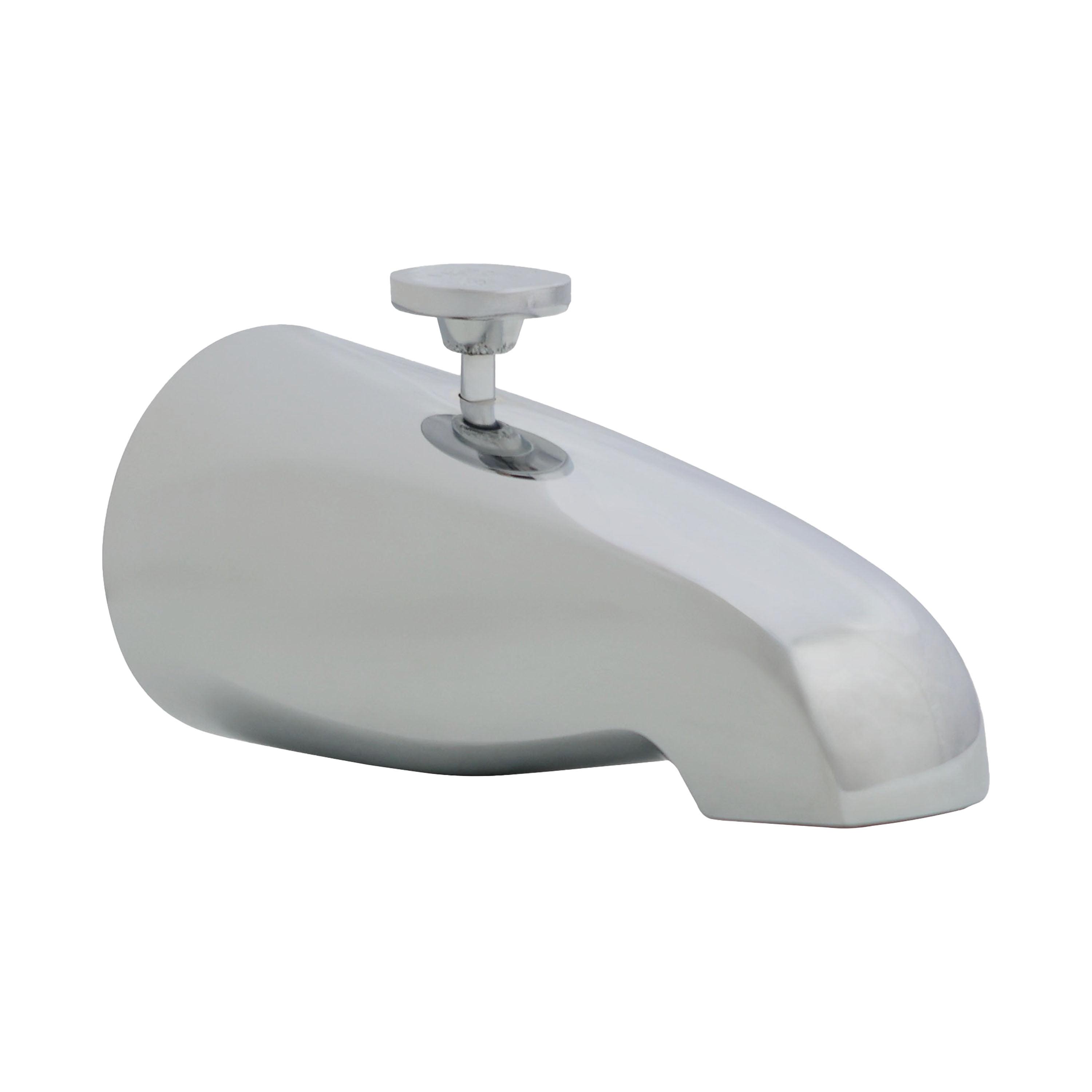5-1/2" Reach Wall Mount Tub Spout with Rear Diverter