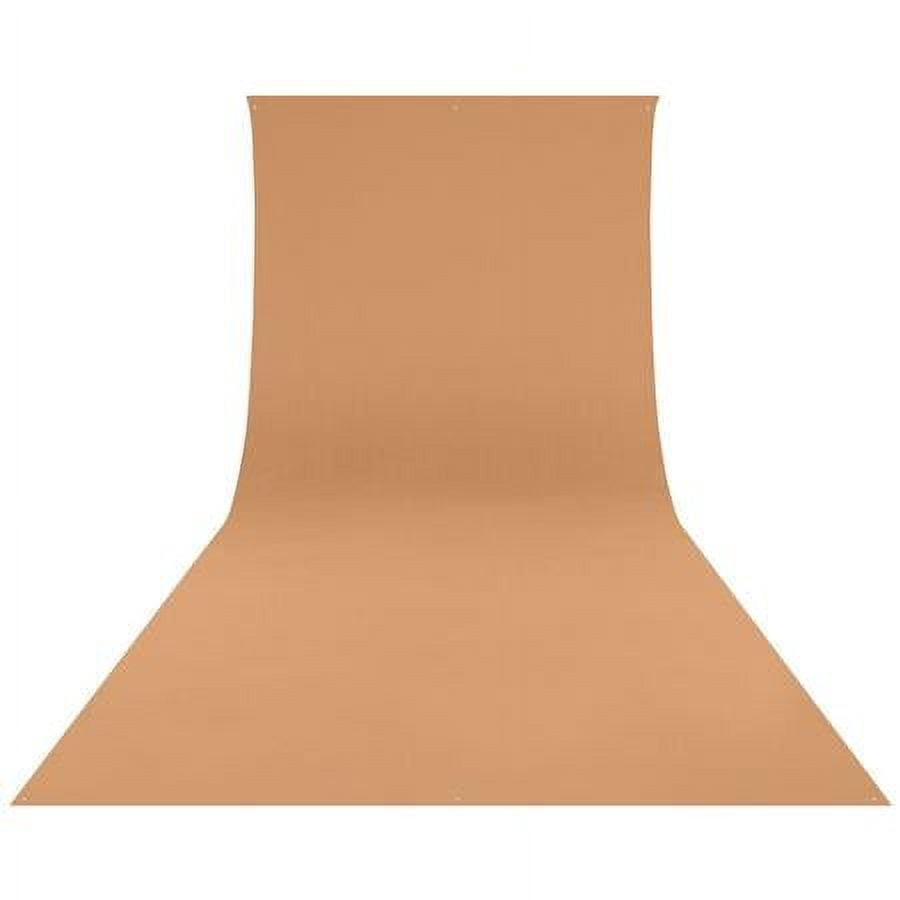 Westcott Wrinkle-Resistant Washable Backdrop (Brown Sugar, 9 x 20 Feet)