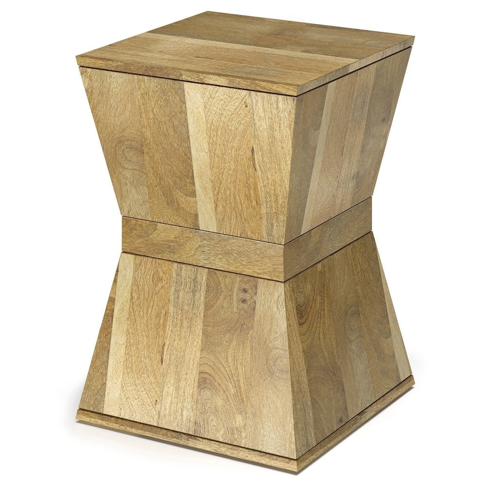 Westfield 14 inch Wide Mango Wood Side Table in Natural