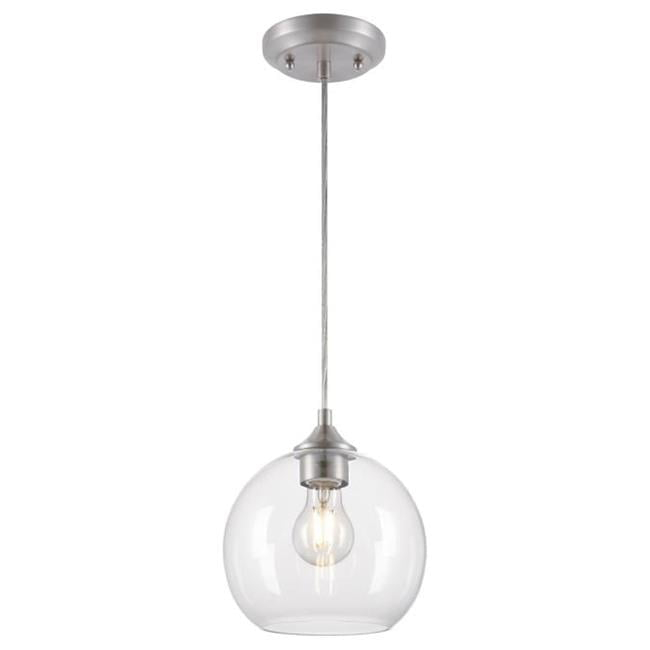 Westinghouse Lighting  Tatze One Light Indoor Mini Pendant - 1-Light Brushed Nickel
