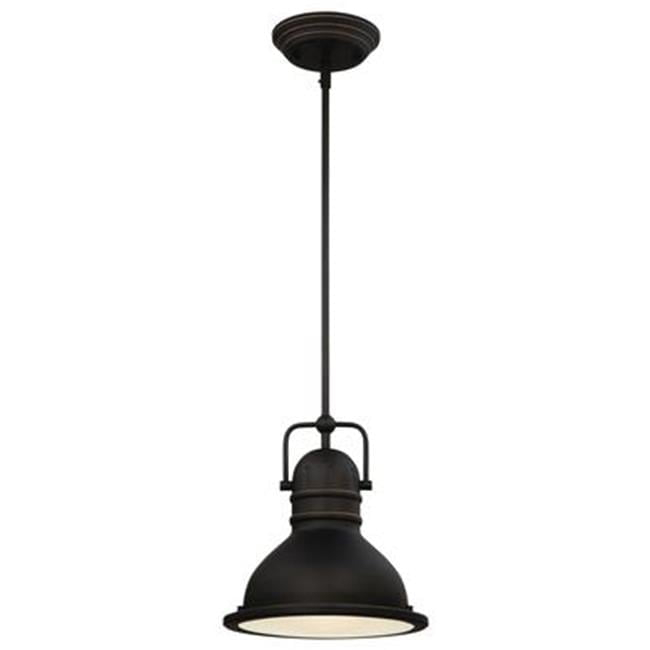 Westinghouse Lighting 63087A Boswell One - Light LED Mini Pendant, Oil Rubbed Bronze