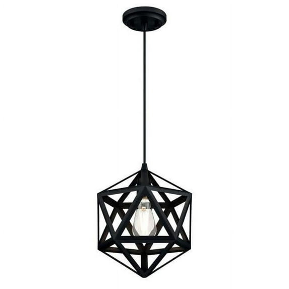 Westinghouse Lighting 6355700 1 Light Pendant Matte Black Finish