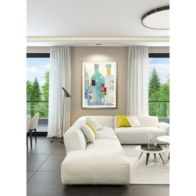 Wexford Home The Wine Bottles II-Framed Giclee Print 22x30