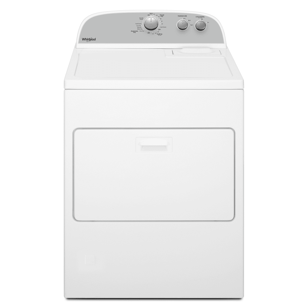 Whirlpool Top Load Electric Dryer with AutoDry™ Drying System