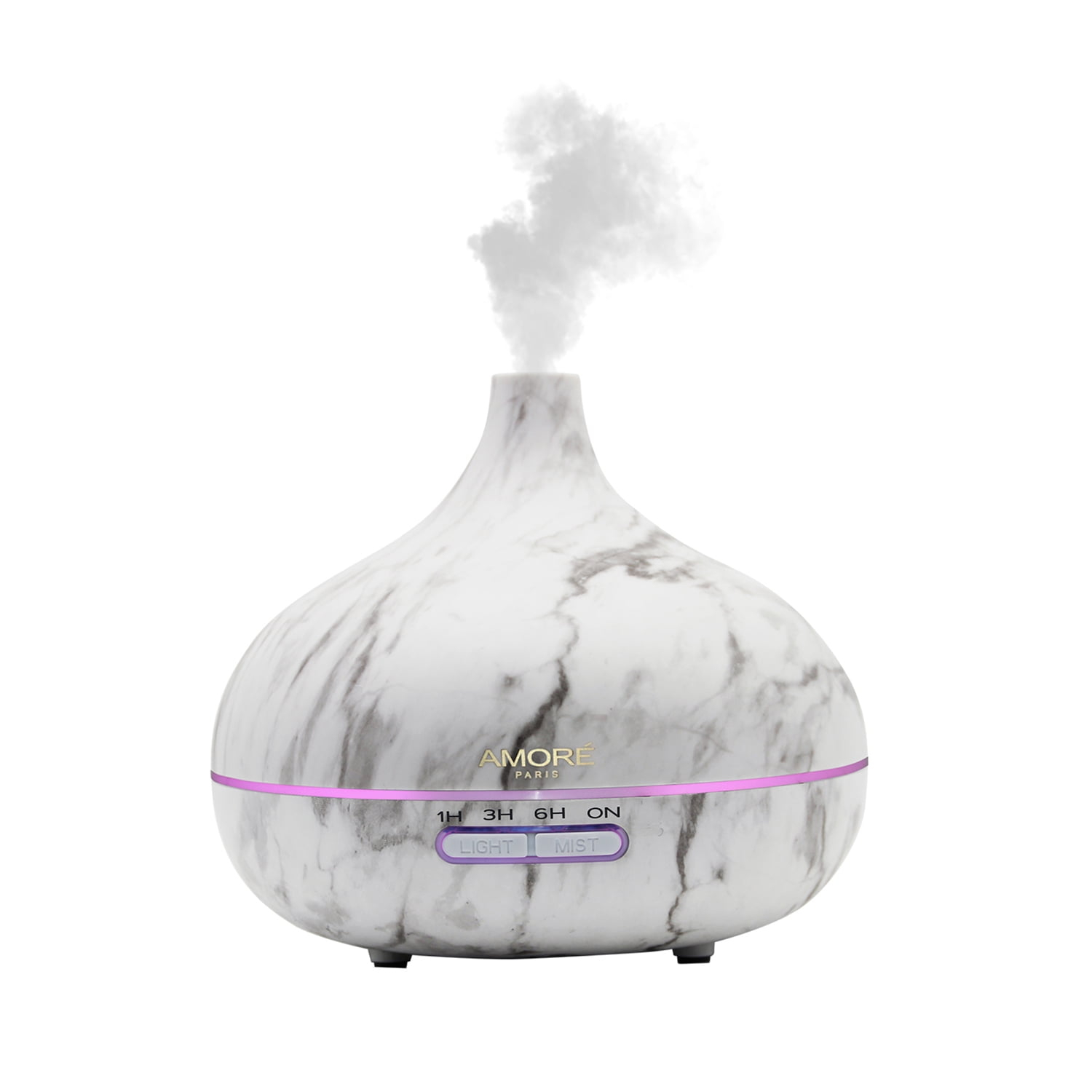 White Marble Ultrasonic Essential Oil Diffuser (300 mL)