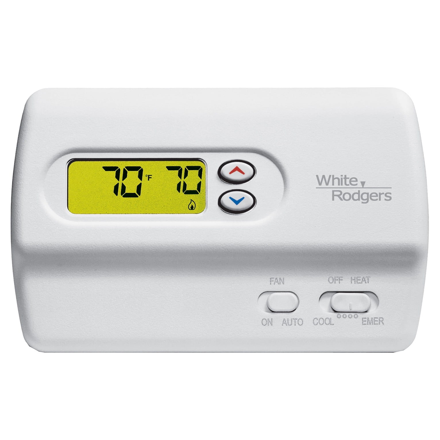 White-Rodgers 1F89-211 Digital Backlit Low Voltage Thermostat