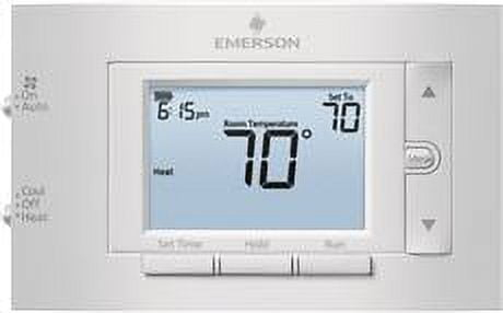 White-Rodgers 80 Series Digital Programmable Thermostat, White Thermostat